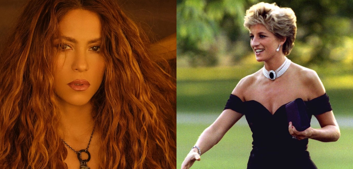 Shakira fue comparada con Lady Di