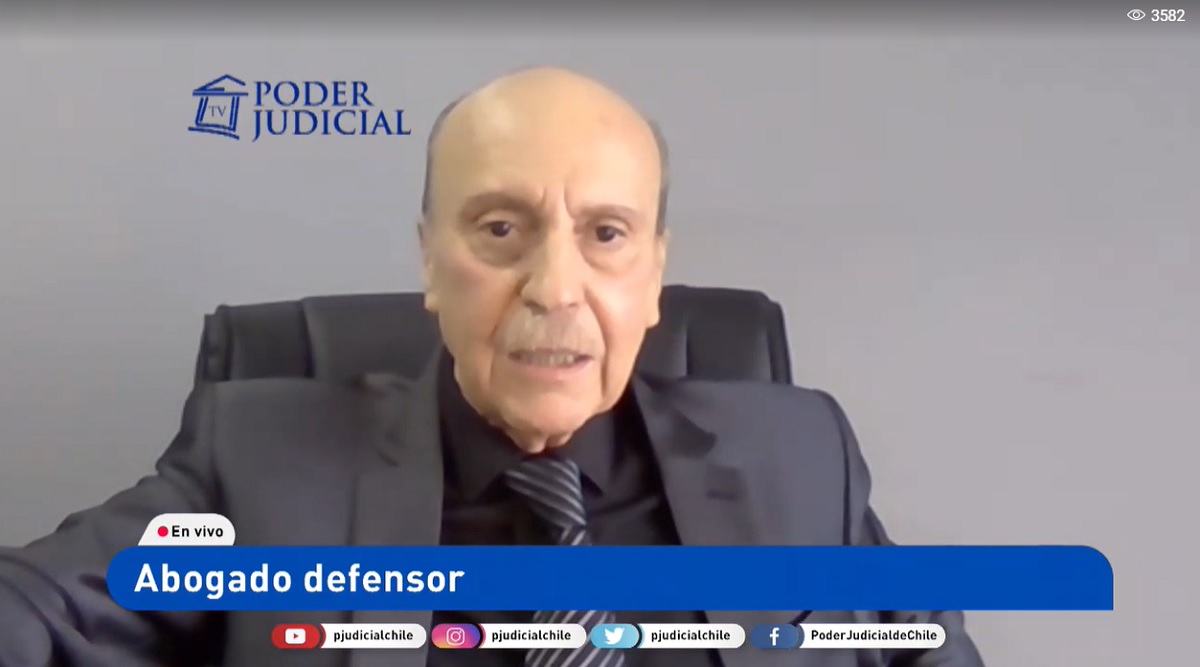 Muere abogado Gaspar Calderón, conocido por defensa a Martín Pradenas en primer juicio
