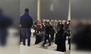 Fiesta en Espacio Riesco terminó en balacera que dejó cuatro heridos: video muestra momento del caos