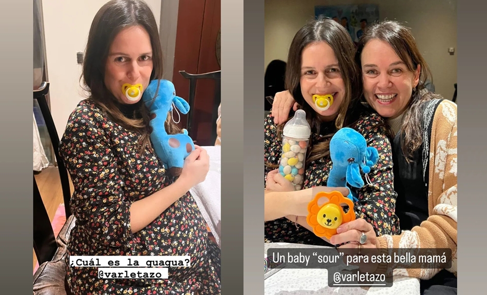 Carola Varleta celebró íntimo baby shower a semanas de convertirse en madre