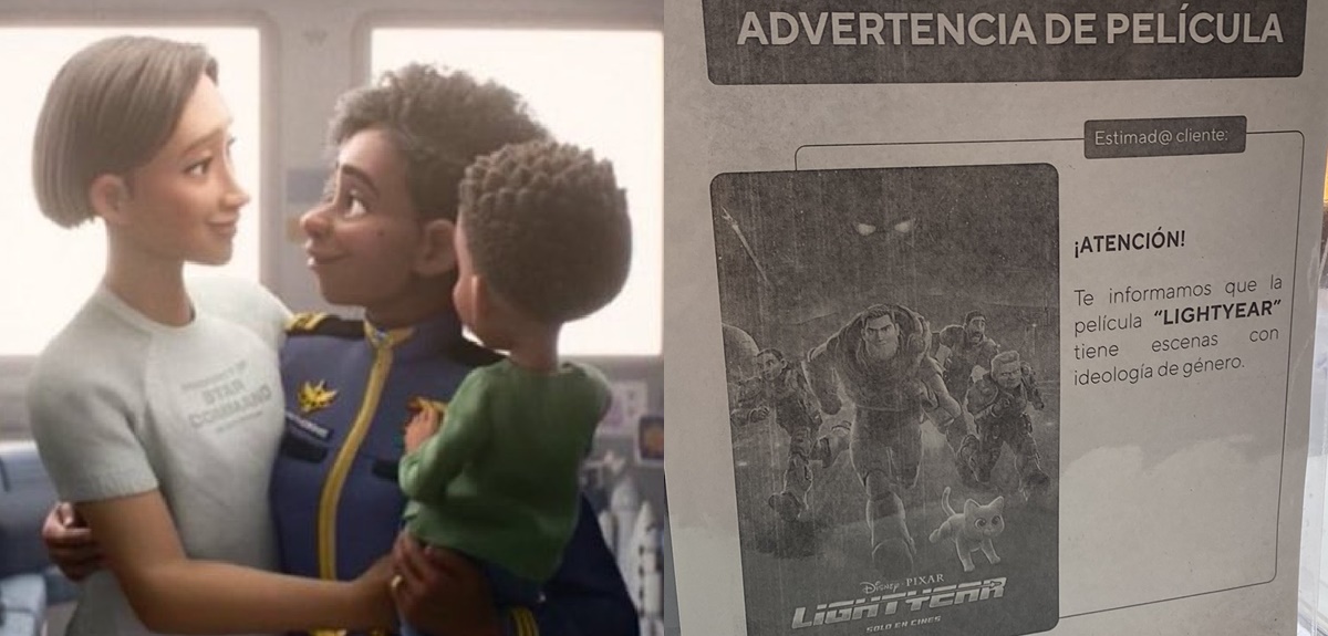 ¿Ideología de género? Cineplanet causa revuelo por 'advertencia' de beso entre mujeres en Lightyear