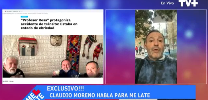 Claudio Moreno habló con Iván Arenas tras accidente en estado de ebriedad: "La situación lo afectó"
