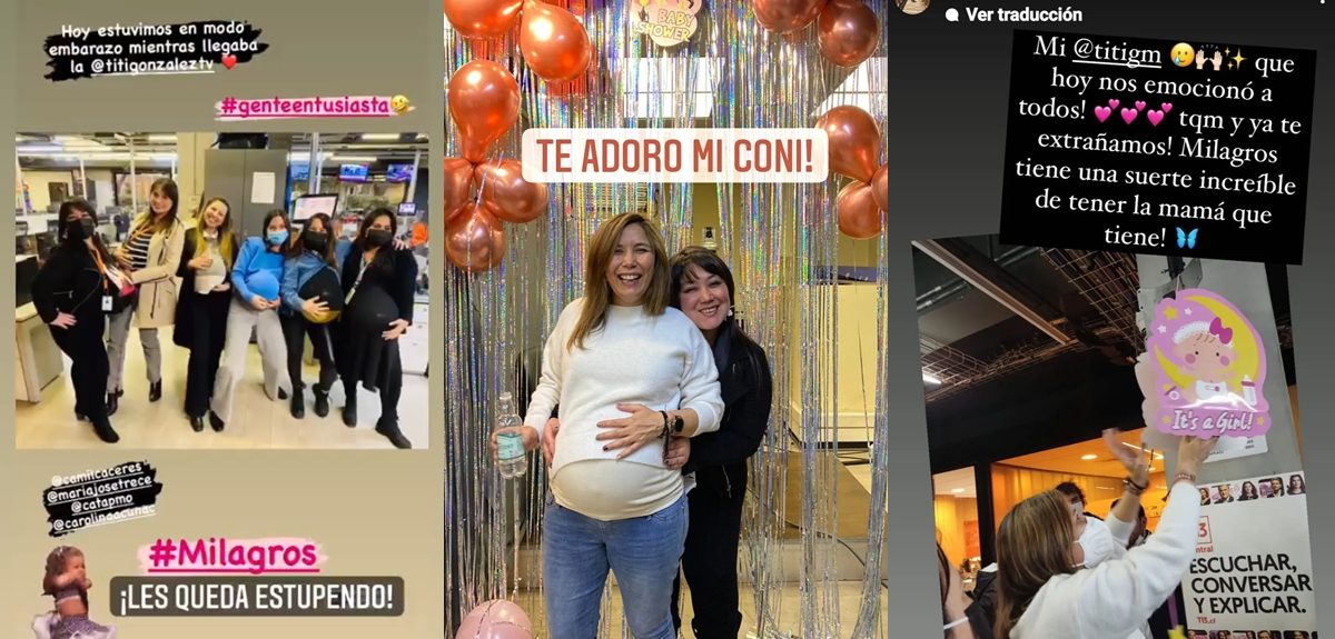 Cristina González mostró baby shower sorpresa 