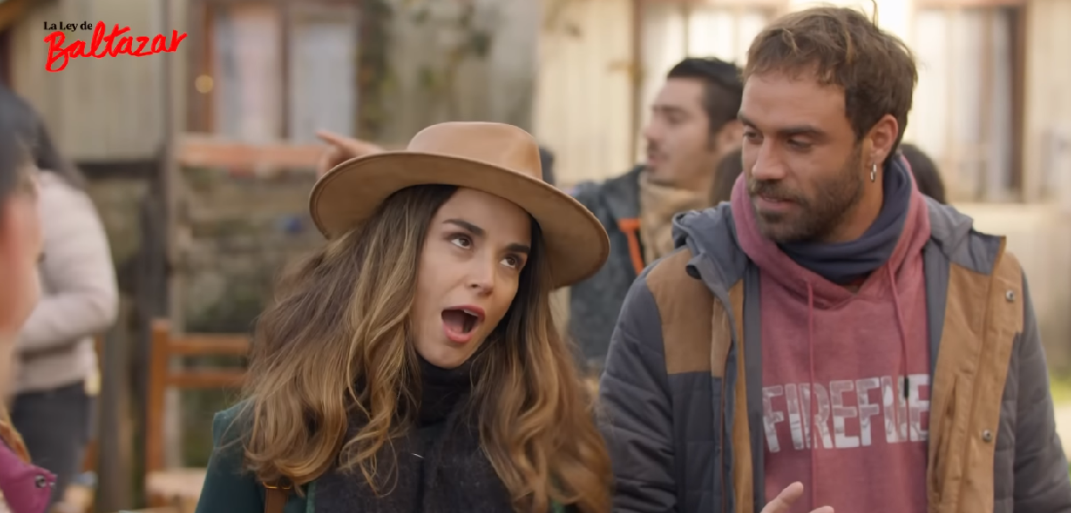 Desenfrenada actitud de Sofía en La ley de Baltazar sacó risas entre seguidores: 