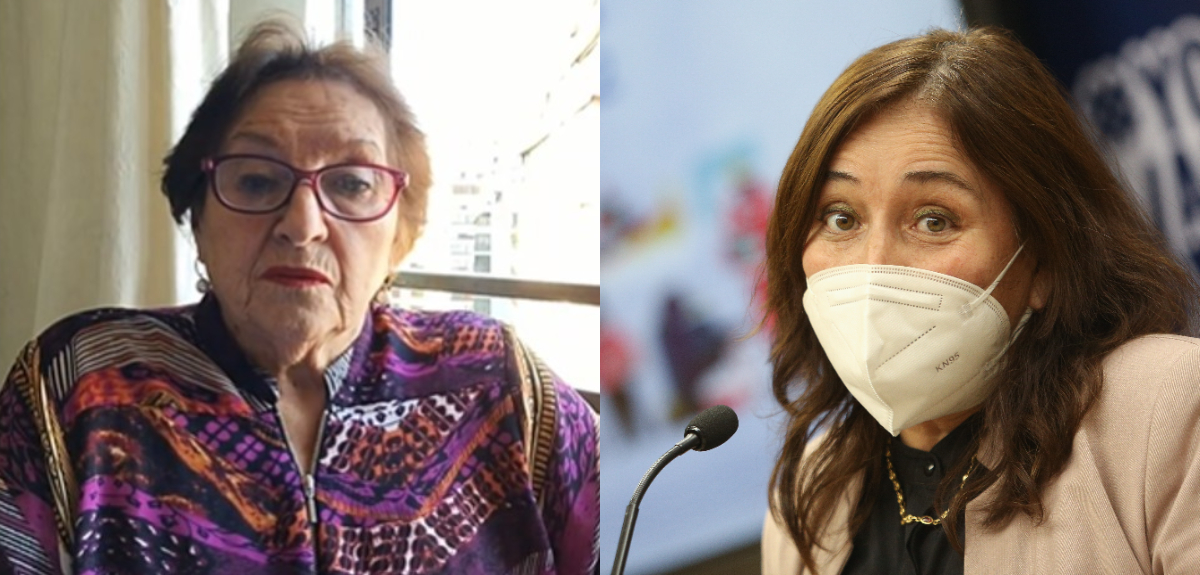 Doctora Cordero alzó la voz luego de que ministra Yarza usara la palabra ‘mapadre’: “Tonteras”