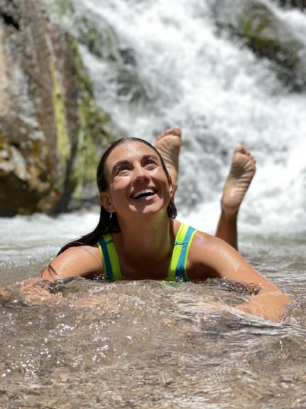 Tita Ureta saca cuentas alegres ante final de 'La Ruta del Agua'