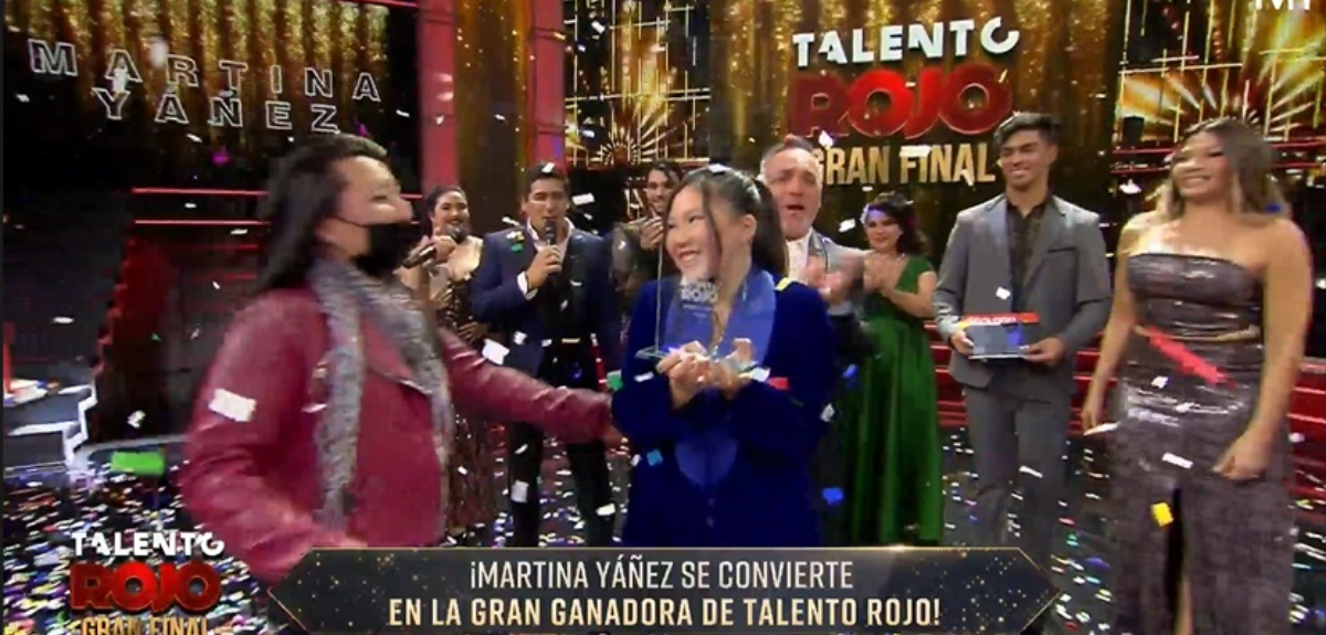 Ganadora Talento Rojo