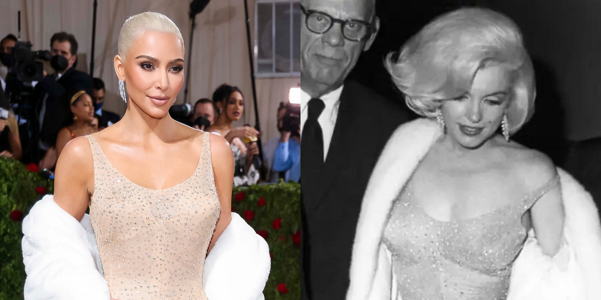 Kim Kardashian en la polémica: revelan los daños que dejó en vestido de Marilyn Monroe para Met Gala