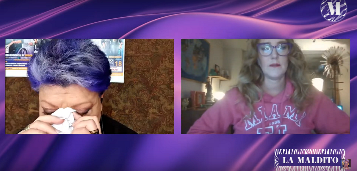 Patricia Maldonado rompió en llanto en pleno live tras reaccionar a video de Siches: 
