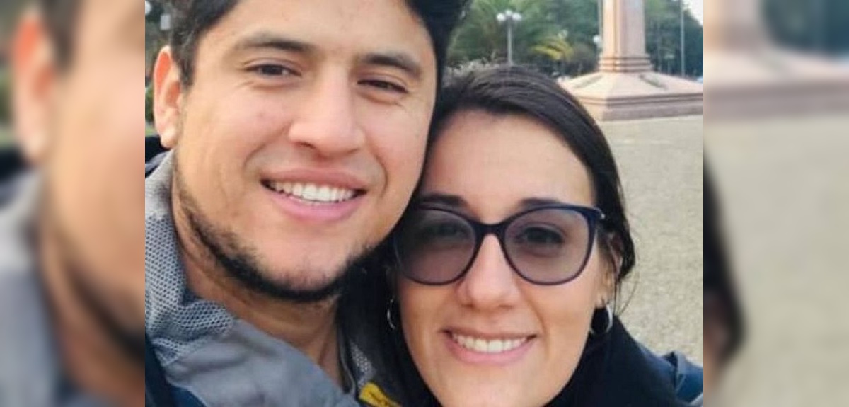 Esteban Zambrano y Carolina Da Silva