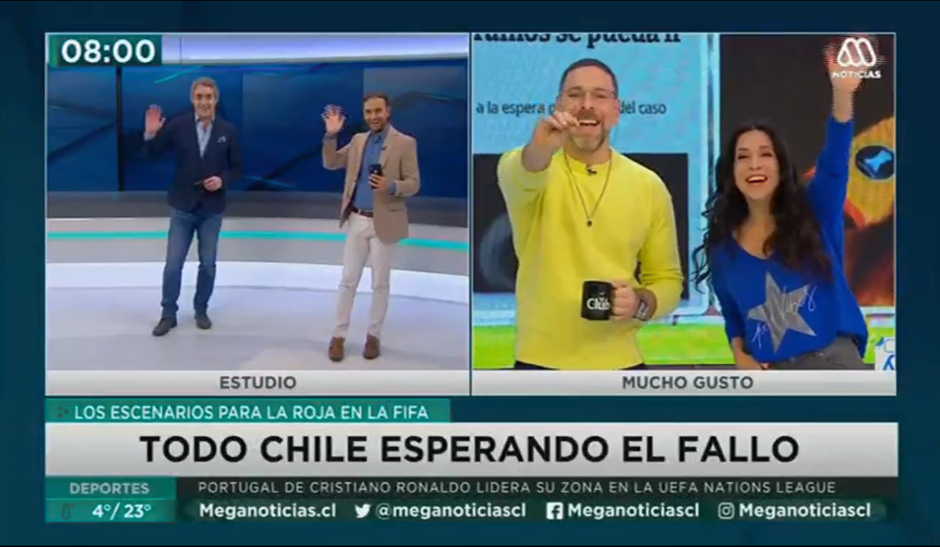 El troleo de Neme a Rodrigo Sepúlveda (y a Boric) en Mucho Gusto: Repenning se unió a la broma