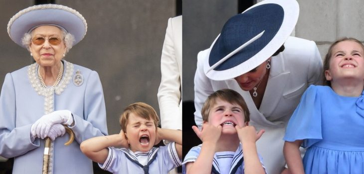 Los gestos del Príncipe Louis que se robaron el show en el Jubileo de la Reina Isabel II
