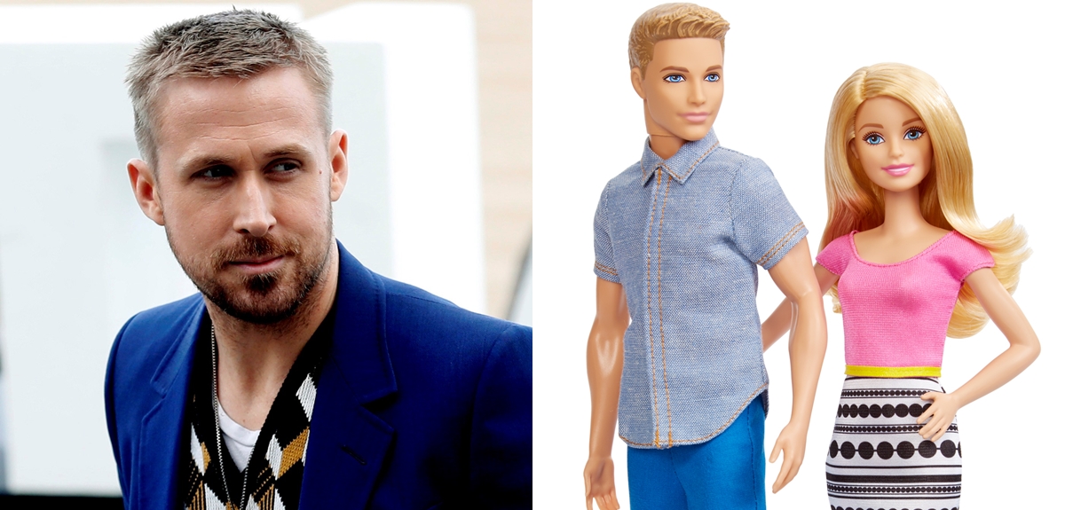 Platinado y con "six pack": revelan primera foto de Ryan Gosling como Ken para la película Barbie