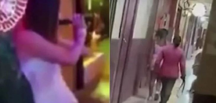 Video de una madre que sacó a su hija de una disco a correazos es viral: generó polémica en redes