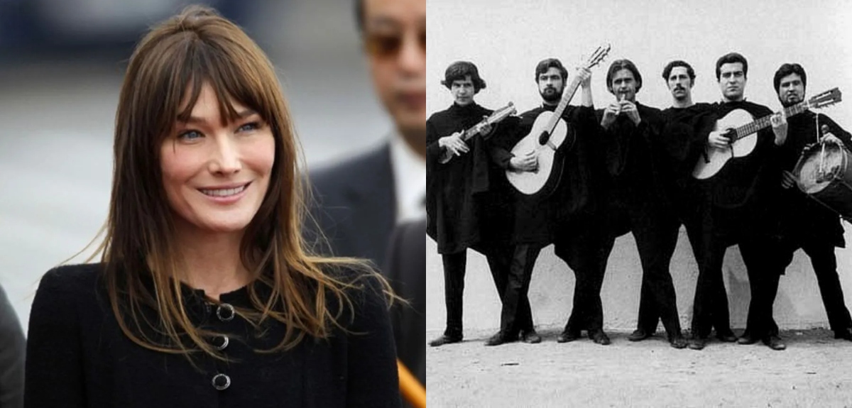 Carla Bruni reversionó El pueblo unido de Quilapayun