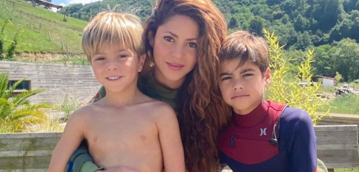 Hijos de Shakira conocieron a nueva novia de PIqué