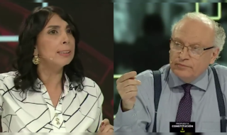 El tenso cruce entre Tomás Mosciatti y Karla Rubilar en 100 Indecisos: "Por qué niegan ese derecho"