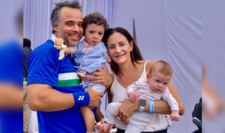 Fernando González contrajo matrimonio con Luciana Aymar en íntima ceremonia en Santiago