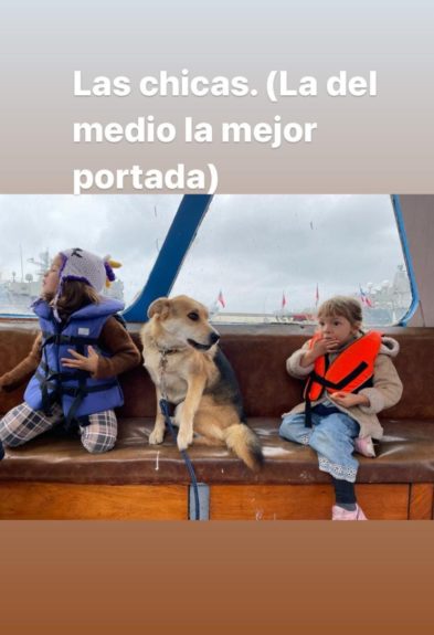 María Gracia Omegna mostró cuánto ha crecido su hija Anka en medio de visita a Valparaíso