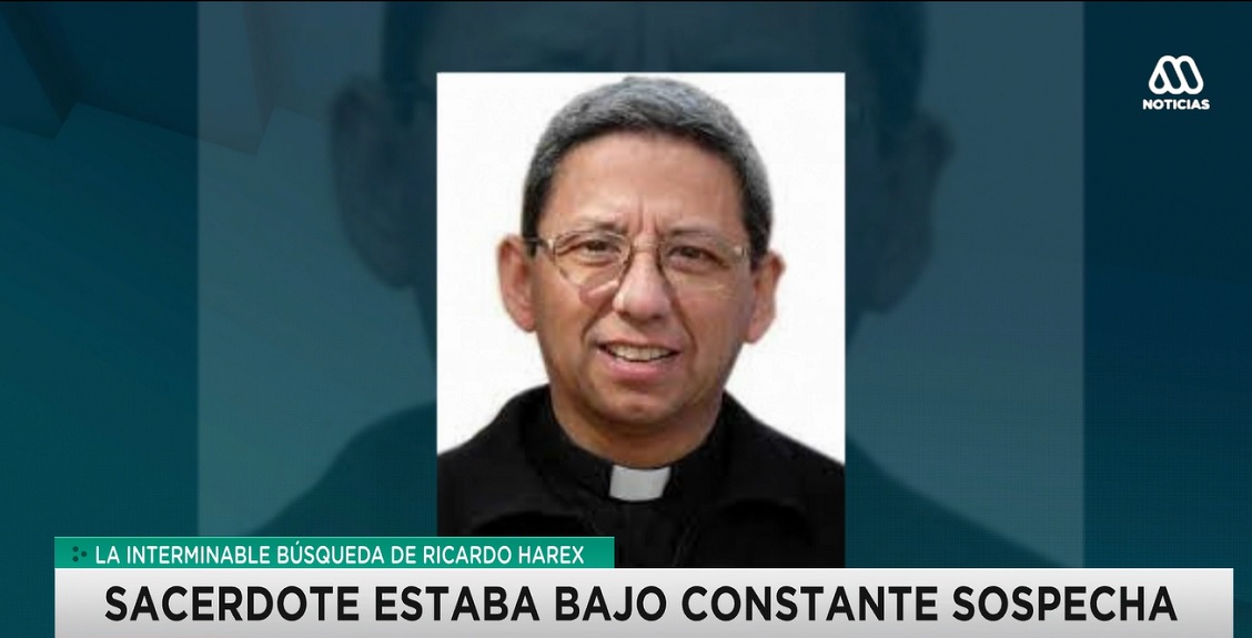 sacerdote sospechoso desaparicion Ricardo Harex