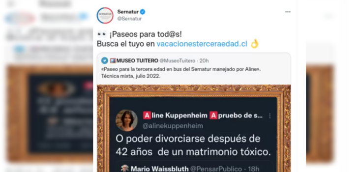 Otro polémico tuit de Gobierno: Sernatur se burló de adherente al Rechazo