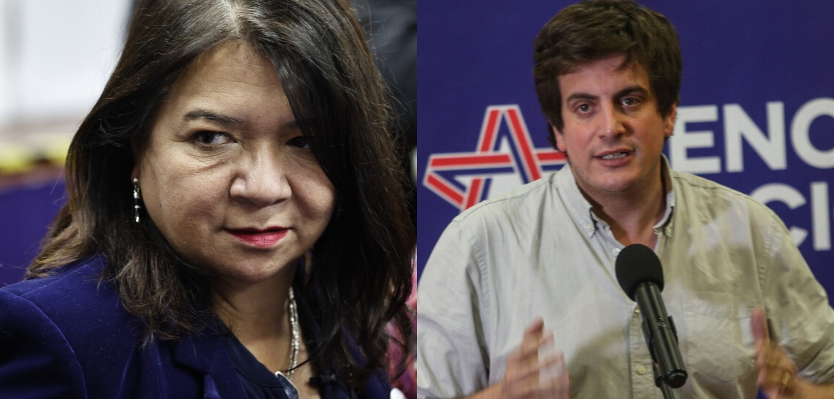 Claudia Pizarro y Diego Schalper