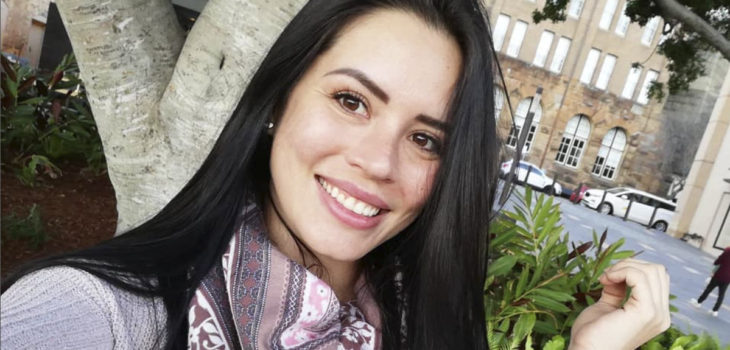 Angie Alvarado presenta a su hermano mayor en redes sociales