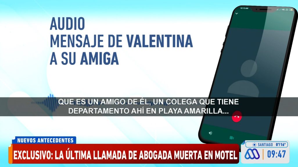 audio abogada Valentina González