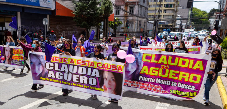 Diligencias caso Claudia Agüero