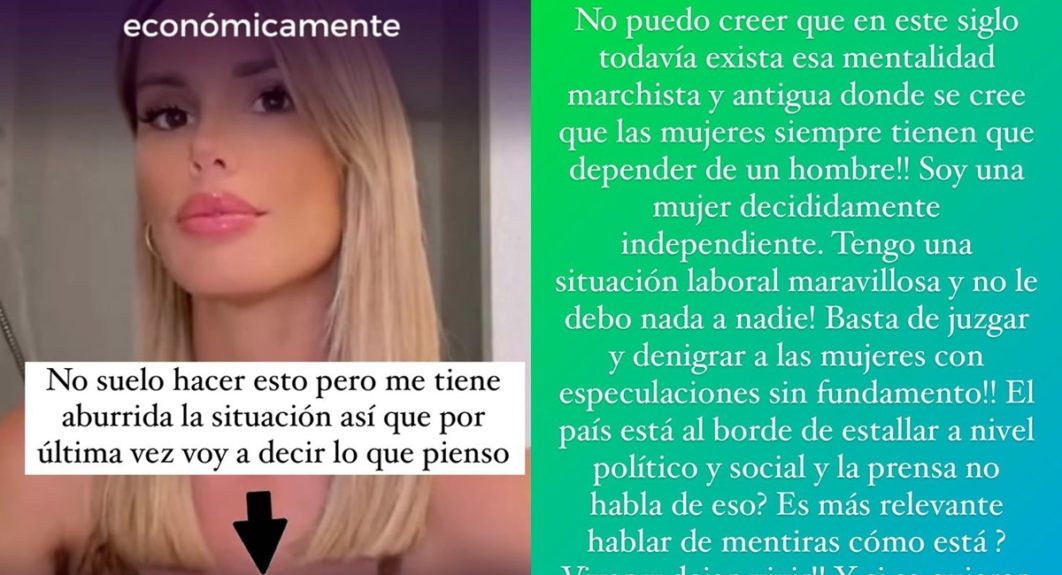 Gala Caldirola lanzó potente descargo ante rumor sobre Pinilla: "Basta de denigrar a las mujeres"