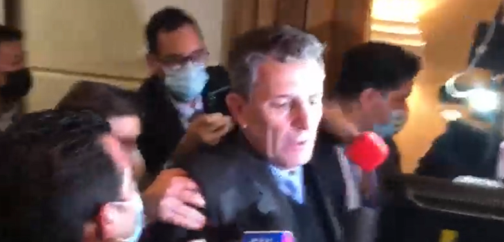 Gonzalo de la Carrera golpeó en la cara a vicepresidente de la Cámara de Diputadas y Diputados