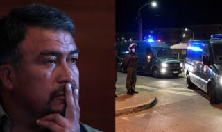 Héctor Llaitul llega penal Biobío prisión preventiva