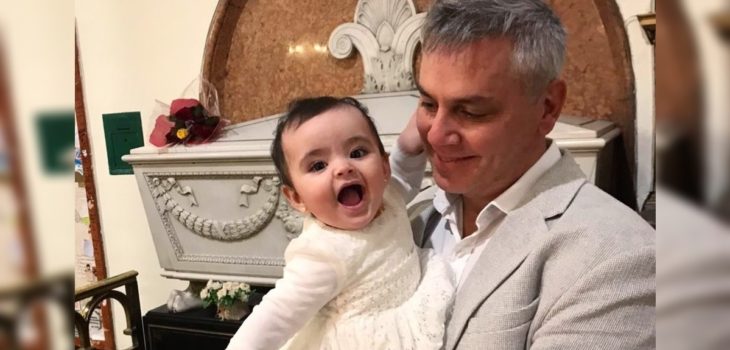 José Miguel Viñuela compartió enternecedora postal de su hija menor, Elisa: 