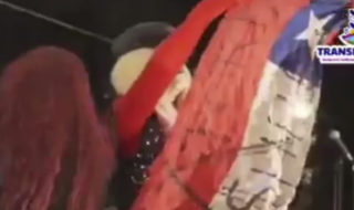 Investigación de oficio por performance sexual en acto de Apruebo Transformar