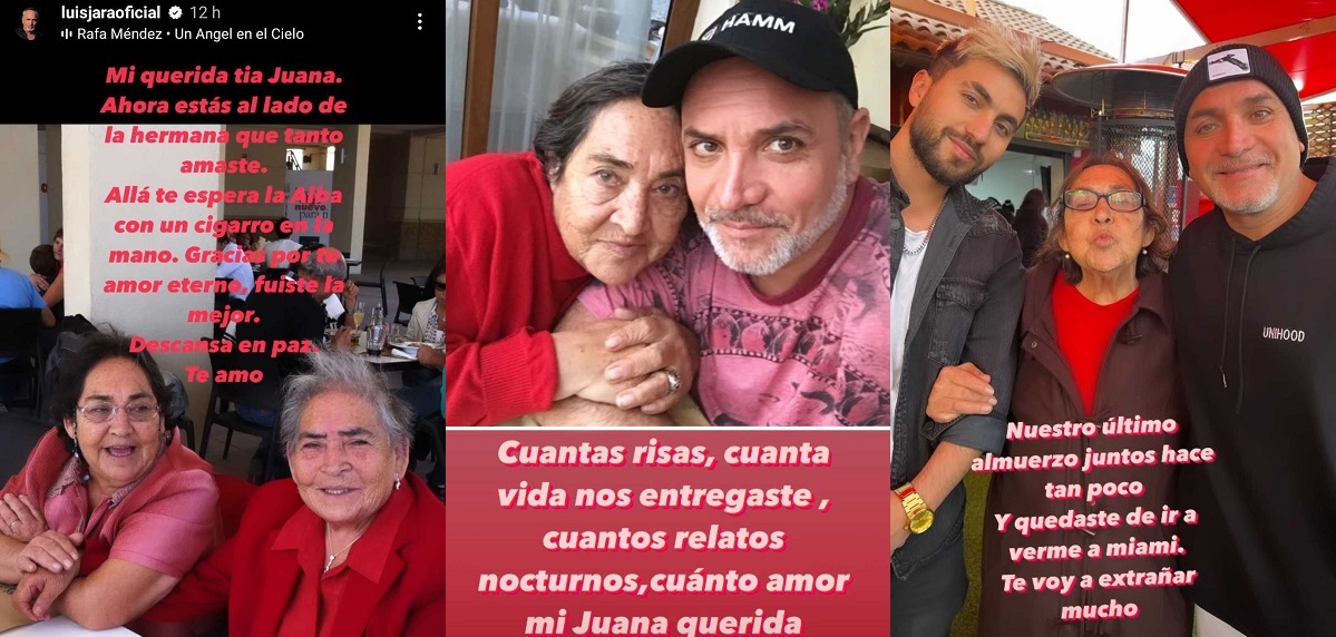 Luis Jara muerte tía Juana