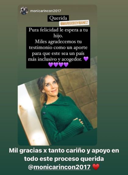 Mónica Rincón le envió su apoyo a María Luisa Godoy tras revelar que su bebé tiene síndrome de Down