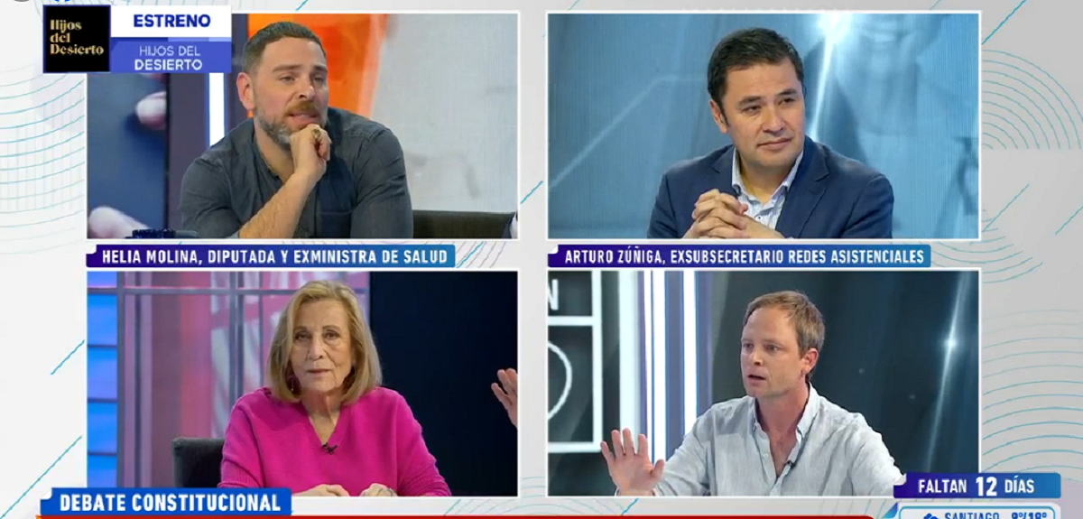 Neme frenó a Arturo Zúñiga tras dichos sobre propuesta de Nueva Constitución: "No es verdad"