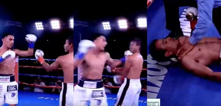 Polémico, pero lícito: el 'desleal' KO del boxeador Rubén Torres que noqueó a rival tras saludarlo