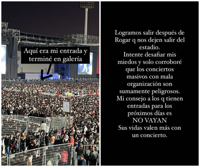 Yamila Reyna vivió momentos de terror en concierto de Daddy Yankee: “Casi me muero aplastada”