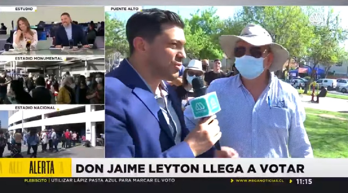 Look de Jaime Leyton para votación