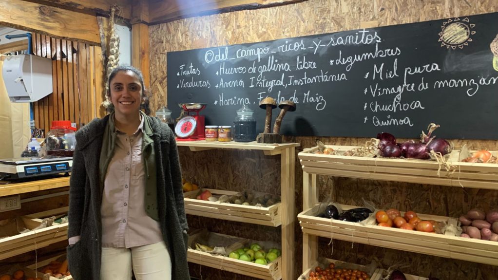 Negocio familiar de Angélica Sepúlveda