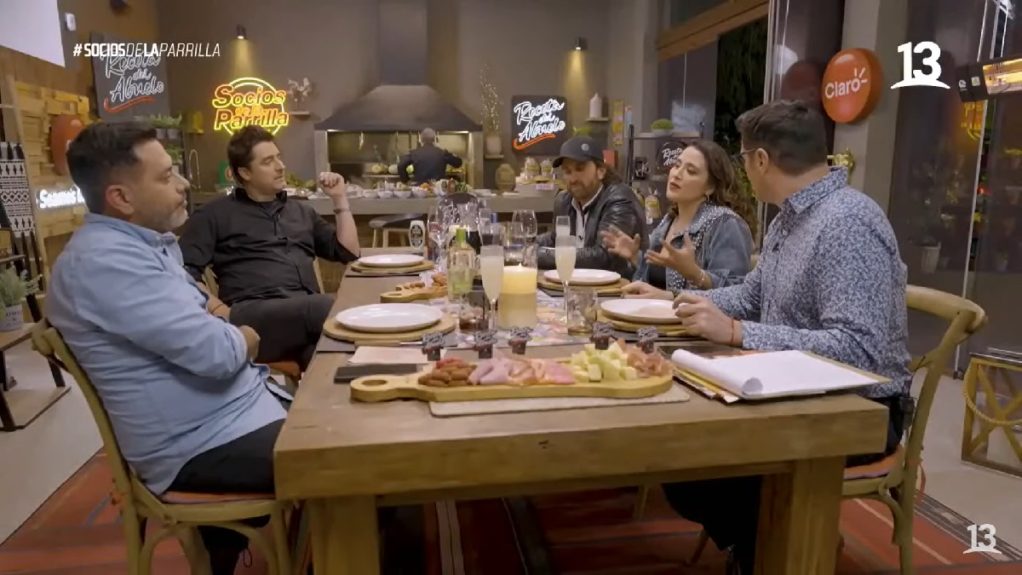 Pamela Leiva en Socios de la parrilla