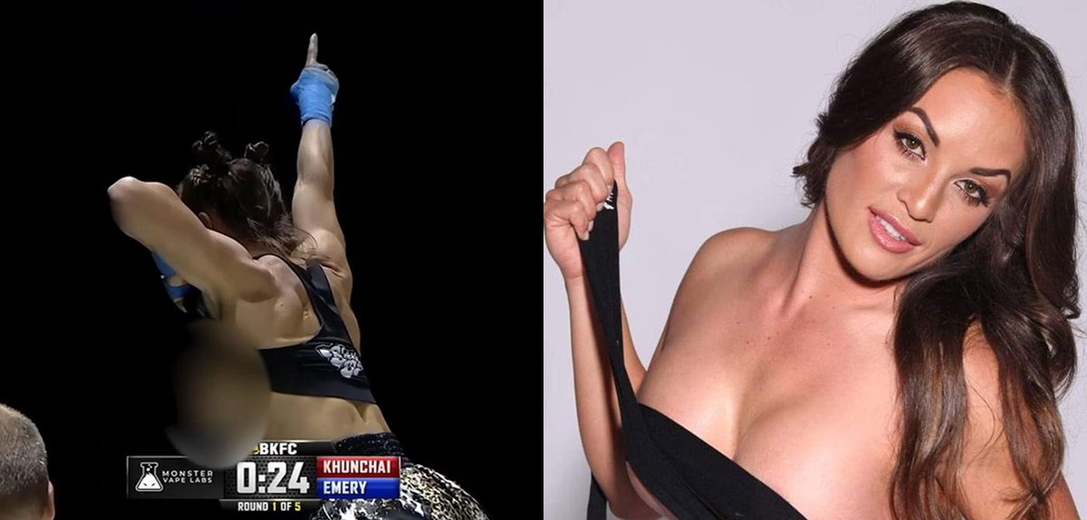 Peleadora que celebró mostrando sus senos reveló que con su OnlyFans ahora ganará $300 millones