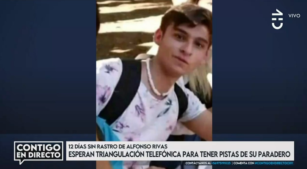 Alfonso Rivas desaparecido Valdivia