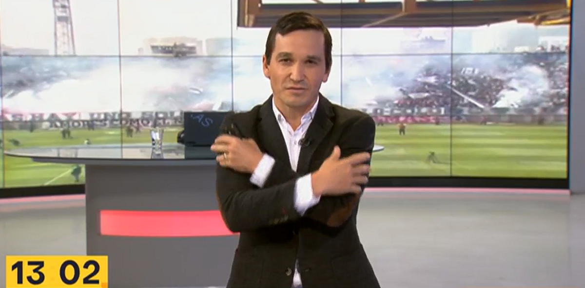 Departamento de Prensa de TVN realizó sentida despedida a Gonzalo Ramírez: "La vas a romper"