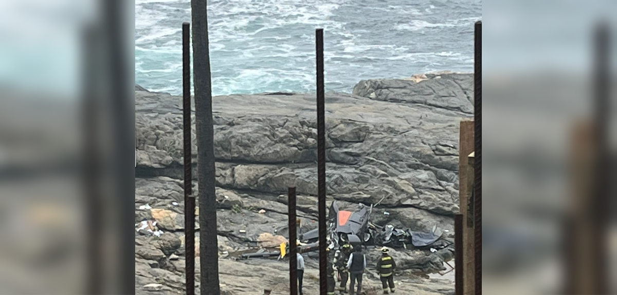 Caída de helicóptero en Zapallar deja a dos personas fallecidas