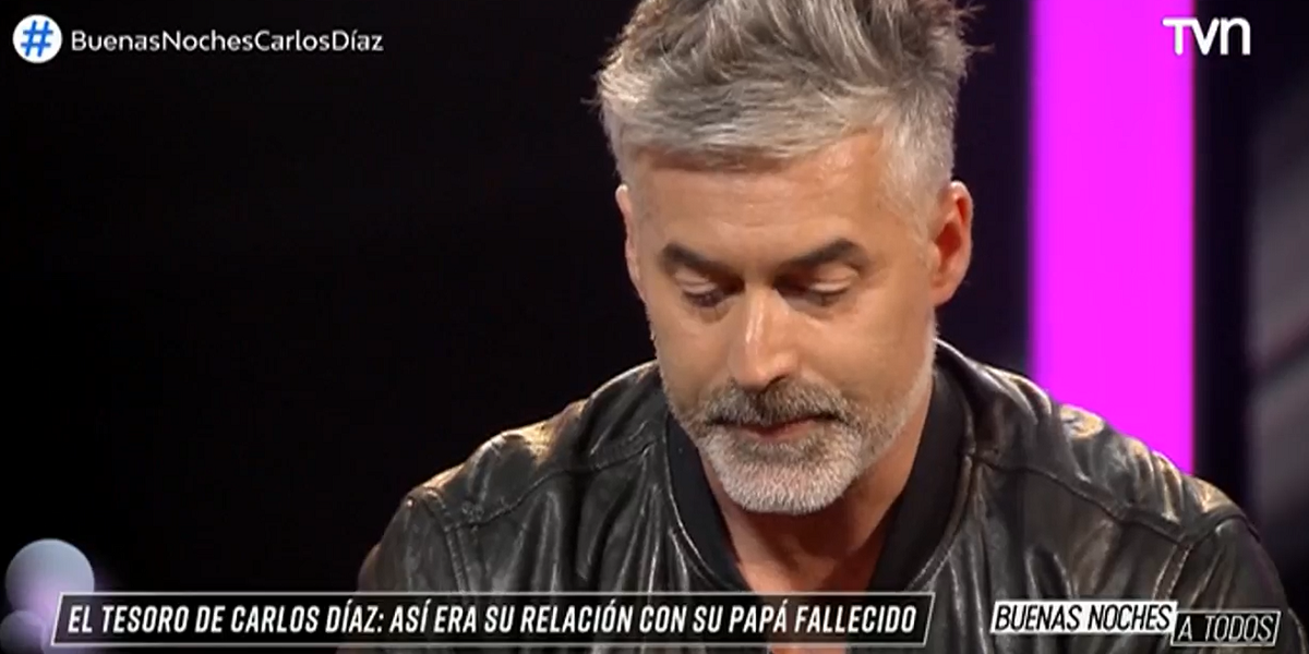 Carlos Díaz se quebró al hablar de la repentina muerte de su padre en Buenas noches todos