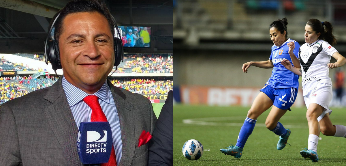 Repudian desubicado comentario en transmisión del fútbol femenino.