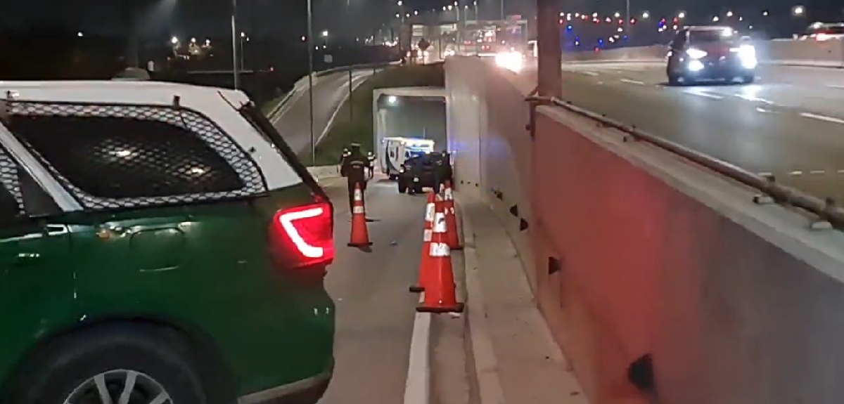 conductor asesinado Costanera Norte