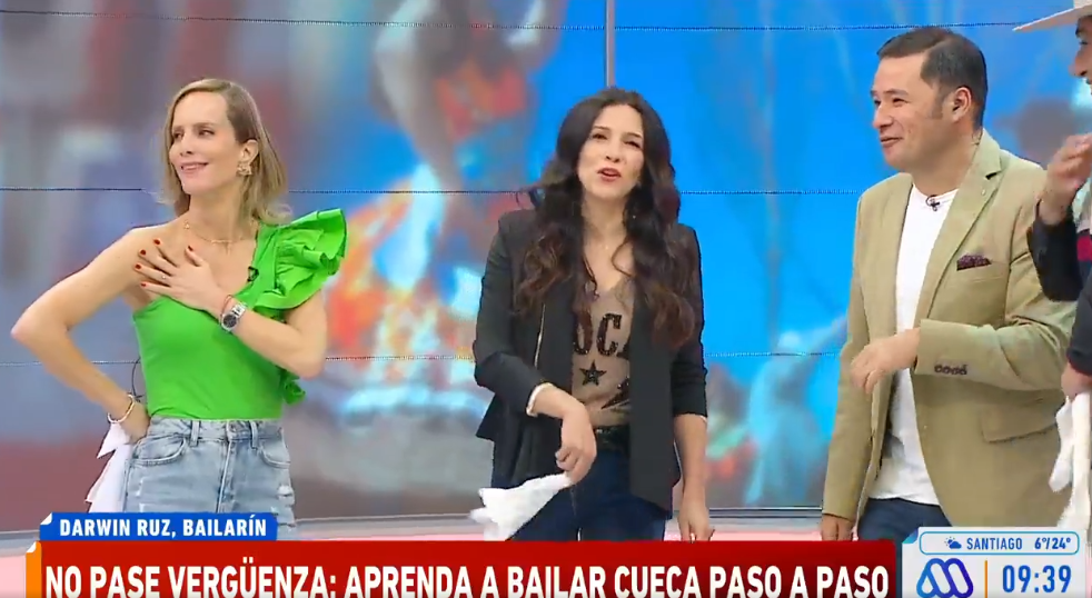 "Se dice 'fuelle'": confusión de Roberto Saa y Karla Constant provocó ataque de risa en Mucho gusto